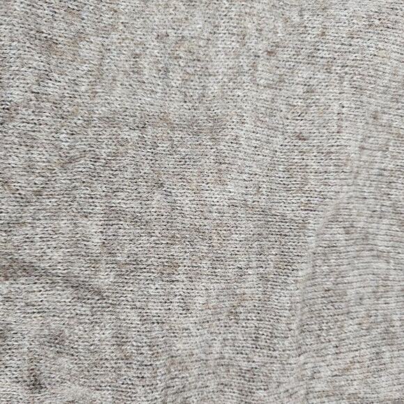 J Crew Womens Merino Wool Alpaca Blend Tan/Brown Sweater Pullover Y2K SMALL - Picture 5 of 5